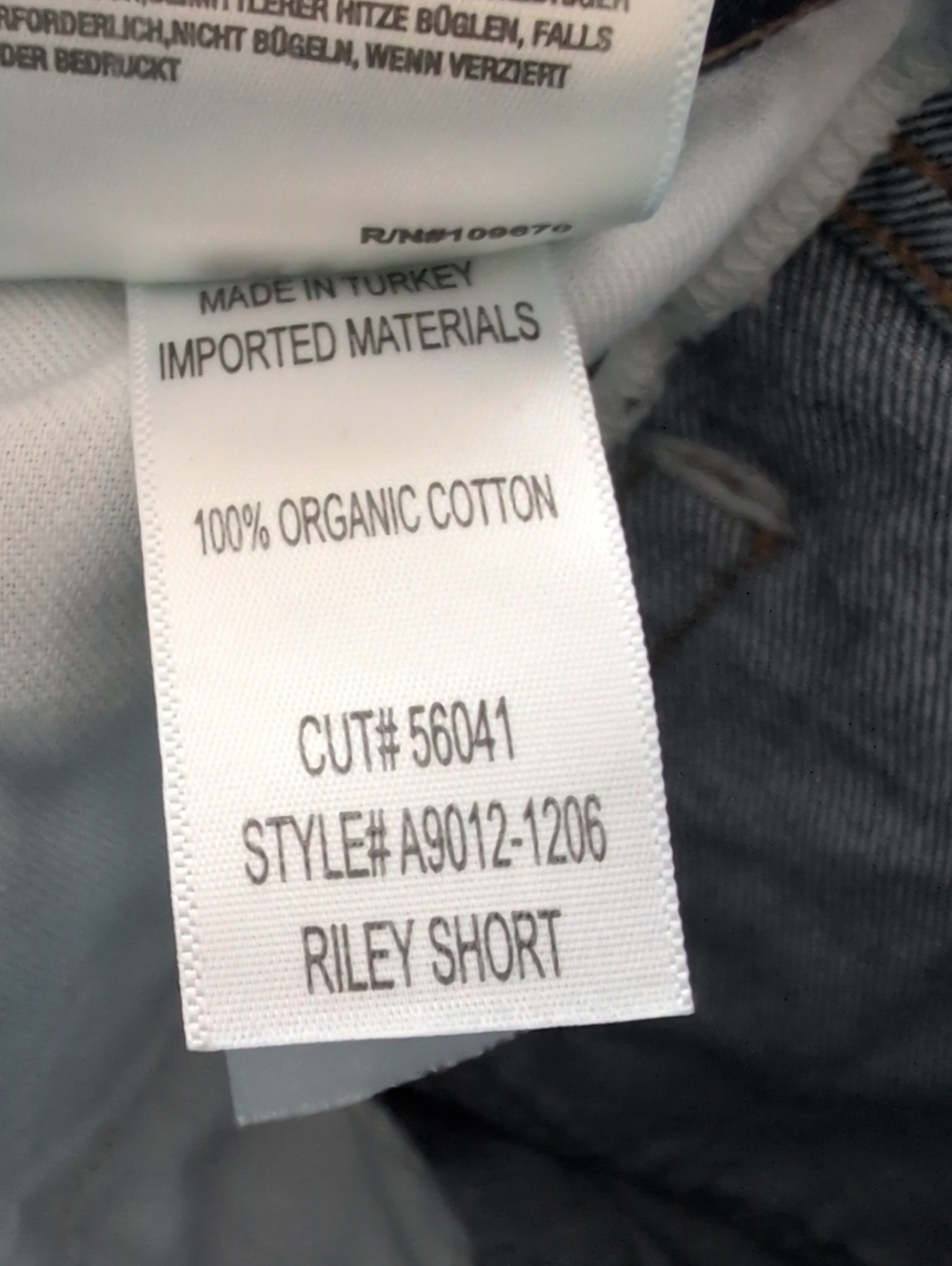 Agolde Riley Jeans Denim Shorts Outsider - Picture 12 of 12